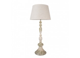 Kovová béžová stolní vintage lampa Eléonore - Ø 38x88 cm