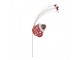 Christmas Decoration 45 Cm Red Plastic - 12*1*45 cm Clayre & Eef