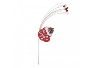 Christmas Decoration 45 Cm Red Plastic - 12*1*45 cm