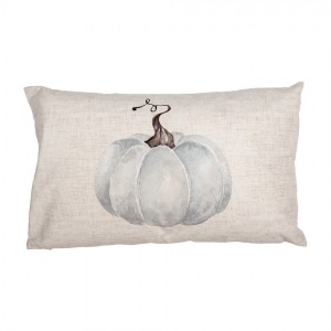 Béžovo-šedý povlak na polštář s dýní Country Style Pumpkin - 30*50 cm