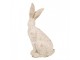 Béžová antik dekorační figurka králík Rabbit - 19*15*35 cm