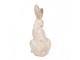 Béžová antik dekorační figurka králík Rabbit - 19*15*35 cm