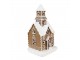 Vánoční perníková chaloupka s Led světýlky Gingerbread House - 13*11*25 cm