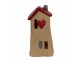 Decorative Figurine House 10x7x19 Cm Brown Red Ceramic - 10*7*19 cm Clayre & Eef