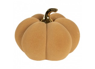 Decoration Pumpkin ? 18x14 Cm Yellow Ceramic - Interior Styles