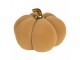 Decoration Pumpkin ? 18x14 Cm Yellow Ceramic - Interior Styles Clayre & Eef