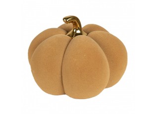 Decoration Pumpkin ? 18x14 Cm Yellow Ceramic - Interior Styles