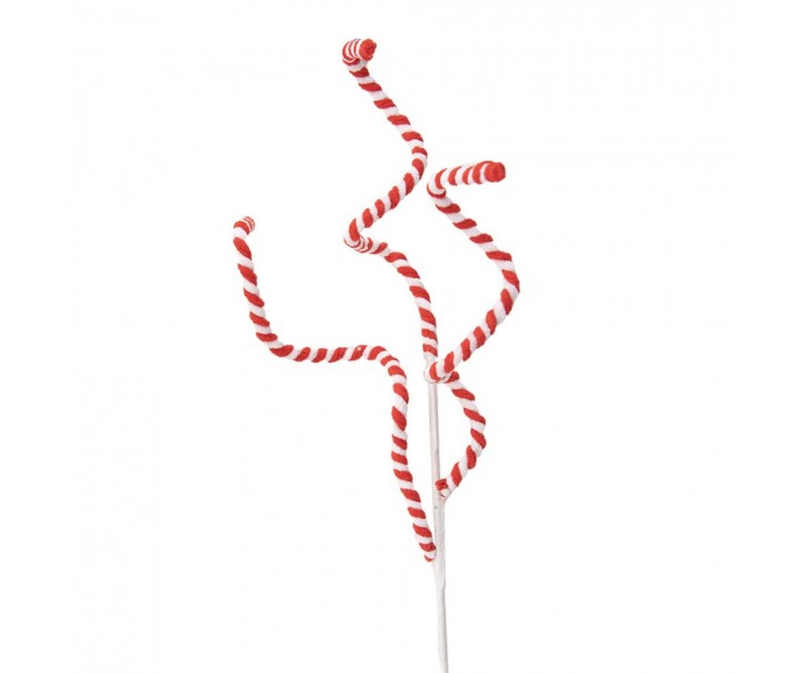 Christmas Decoration 70 Cm Red Plastic - 16*3*70 cm Clayre & Eef