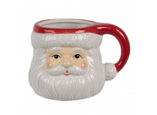 Keramický hrnek hlava Santa - 14*11*9 cm / 400 ml