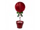 Christmas Decoration Lollipop 12x9x31 Cm Red Metal - 12*9*31 cm Clayre & Eef