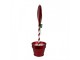 Christmas Decoration Lollipop 12x9x31 Cm Red Metal - 12*9*31 cm Clayre & Eef