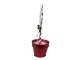 Christmas Decoration Lollipop 12x9x26 Cm Red Metal - 12*9*26 cm Clayre & Eef