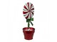 Christmas Decoration Lollipop 12x9x26 Cm Red Metal - 12*9*26 cm Clayre & Eef