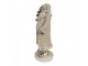 Christmas Decoration Figurine Santa Claus 21 Cm Beige Plastic - 10*8*21 cm Clayre & Eef
