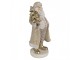 Christmas Decoration Figurine Santa Claus 21 Cm Beige Plastic - 10*8*21 cm Clayre & Eef