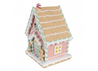 Barevná perníková chaloupka Gingerbread House - 20*16*25 cm