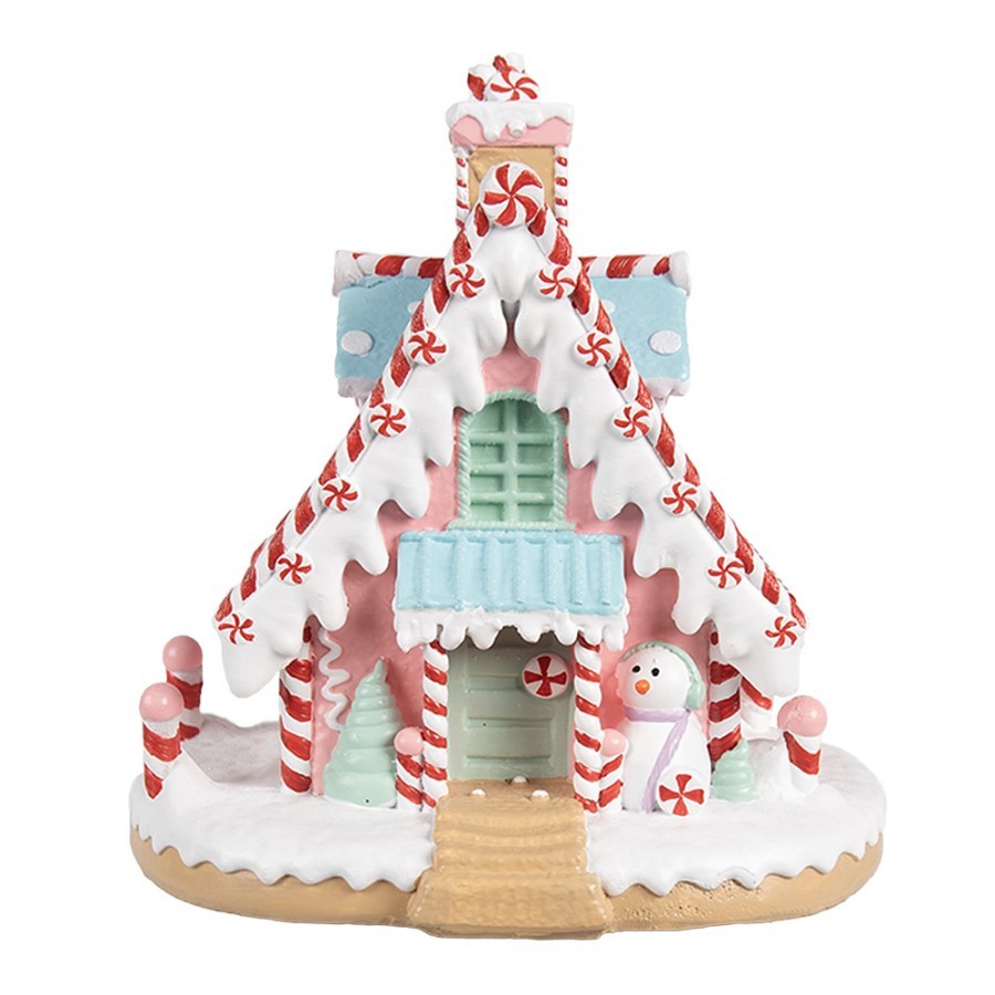 Barevná perníková chaloupka Gingerbread House - 16*13*15 cm