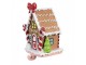 Háček na punčochu perníková chaloupka Gingerbread House - 13*11*18 cm