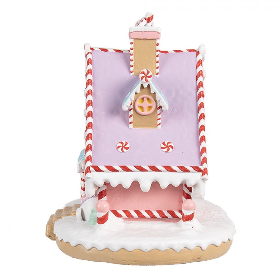 Barevná perníková chaloupka Gingerbread House - 16*13*15 cm