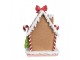 Háček na punčochu perníková chaloupka Gingerbread House - 13*11*18 cm