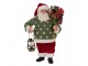 Vánoční dekorace Santa ve svetříku s dárky - 17*11*27 cm Clayre & Eef