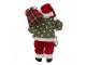 Vánoční dekorace Santa ve svetříku s dárky - 17*11*27 cm Clayre & Eef
