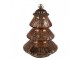 Christmas Decoration With LED Lighting ? 16x22 Cm Copper Colored Glass - 16,00 cm Clayre & Eef