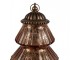 Christmas Decoration With LED Lighting ? 16x22 Cm Copper Colored Glass - 16,00 cm Clayre & Eef