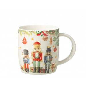 Vánoční hrnek s Louskáčky Chris Nuts v dárkové krabičce - 12*8*9 cm / 350ml