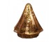 Christmas Decoration With LED Lighting Christmas Tree ? 14x16 Cm Copper Colored Glass - 14,00 cm Clayre & Eef