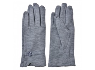 Winter Gloves 9x23 Cm Grey Polyester - 9*23*1 cm