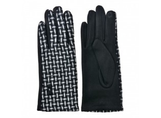Winter Gloves 9x23 Cm Black White Polyester - 9*23*1 cm