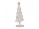 Pastelově růžová dekorace vánoční stromek Christmas Tree - 12*9*25 cm