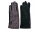 Winter Gloves 9x23 Cm Black Pink Polyester - 9*23*1 cm Clayre & Eef