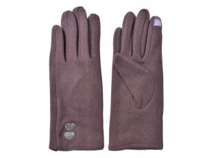 Winter Gloves 9x23 Cm Purple Polyester - 9*23*1 cm