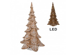 Vánoční perníkový stromek s Led světýlky Gingerbread Tree - 26*23*42 cm