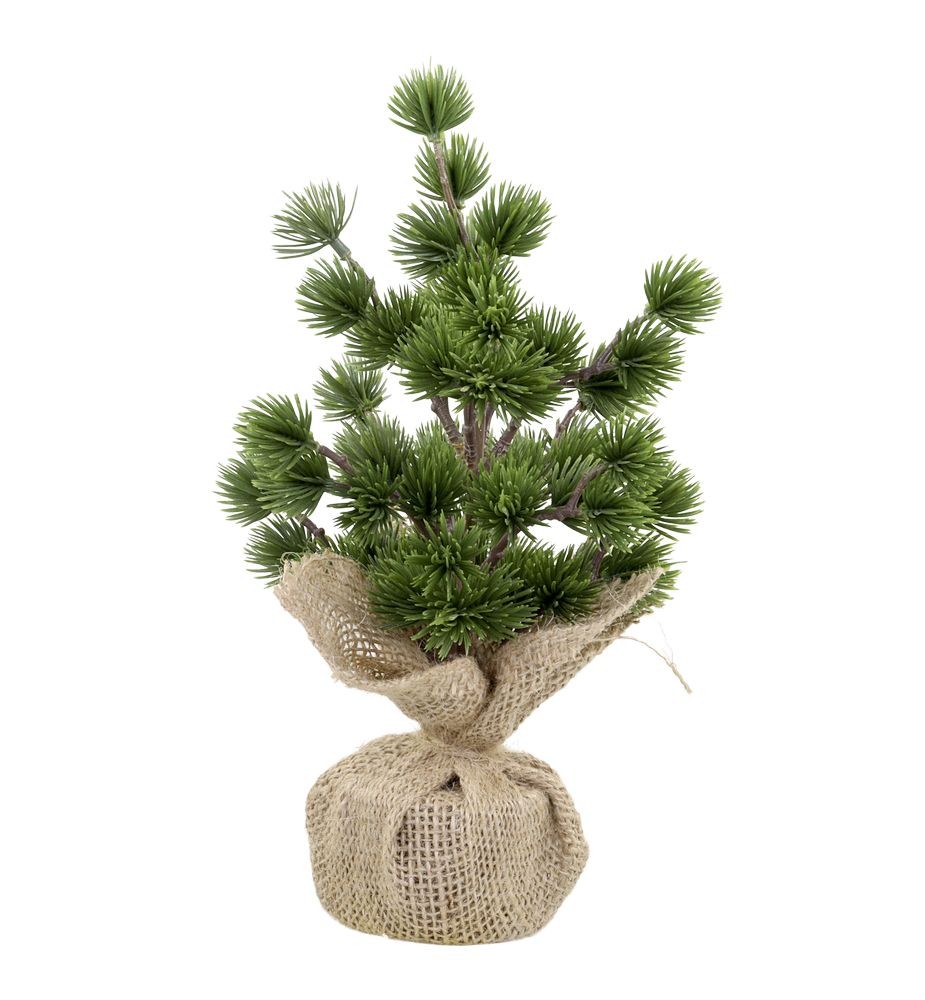 Zelený vánoční cedrový stromek v jutě Fleur Cedar Tree - 30 cm 39073822