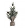 Zelený vánoční borovicový stromek v jutě Fleur Pine Tree - 25 cm