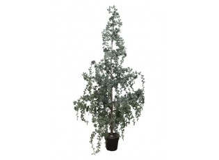 Zelený vánoční borovicový stromek v květináči se světýlky Pine Tree - 150 cm