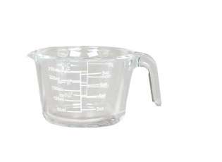 Skleněný džbánek odměrka se stupnicí Various - 13*7 cm / 250 ml