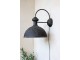 Granitová antik nástěnná lampa s patinou Factory Lamp - 34*44*42 cm/E27/ 60W