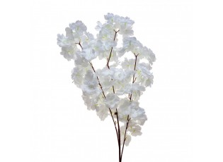 Artificial Flower 95 Cm White Plastic - 