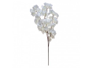Artificial Flower 95 Cm White Plastic - 