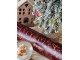 Červeno zlatá adventní svíčka s čísly 1- 4 Advent Candle - Ø 5*20cm / 48h