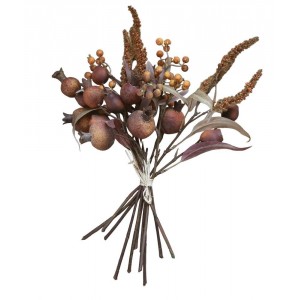 Dekorace podzimní kytice Fleur - 43 cm