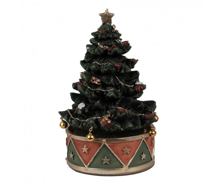 Natahovací hrací skříňka stromek Christmas Tree - Ø 12*18 cm