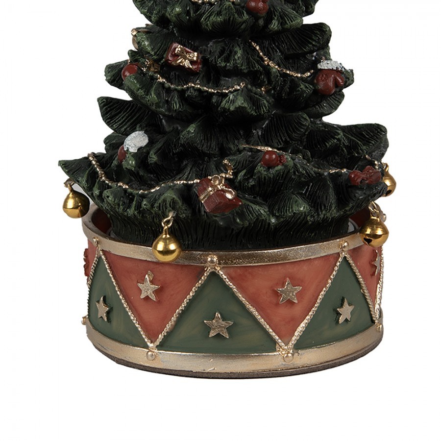 Natahovací hrací skříňka stromek Christmas Tree - Ø 12*18 cm