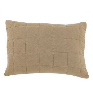 Medový povlak na polštář s opraným vzhledem Aix Vintage Quilt - 60*40 cm
