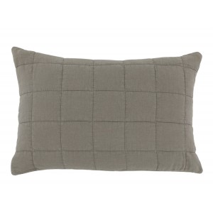 Zelený povlak na polštář s opraným vzhledem Aix Vintage Quilt - 60*40 cm