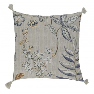 Opálový povlak na polštář s květinovým vzorem Aix Vintage Quilt - 50*50 cm